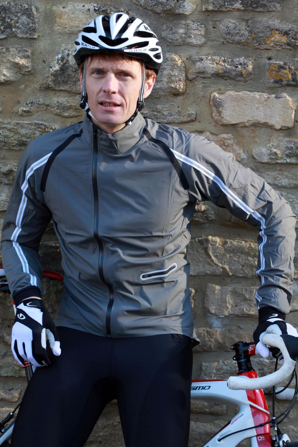 Rapha store stowaway jacket